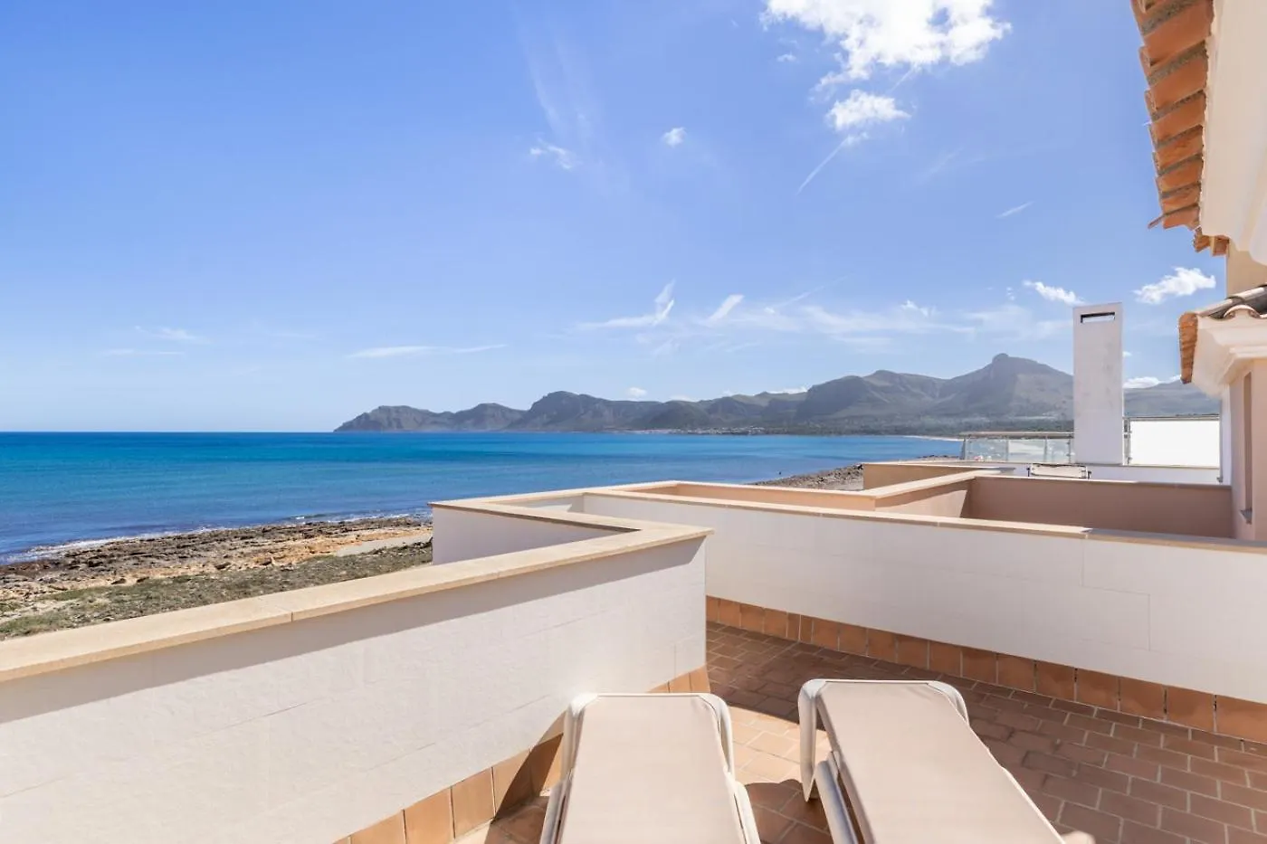 Beach House In 1St Sea Line Of Son Serra ソン・セッラ・デ・マリーナ